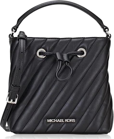 is michael kors bags vegan|Michael Kors quilted bucket.